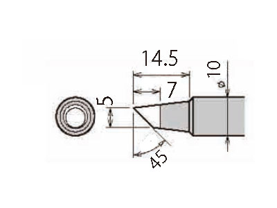 コテ先チップ PX-480用5C