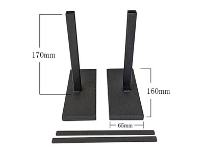 鉄パネルスタンド 角B※受注発注商品