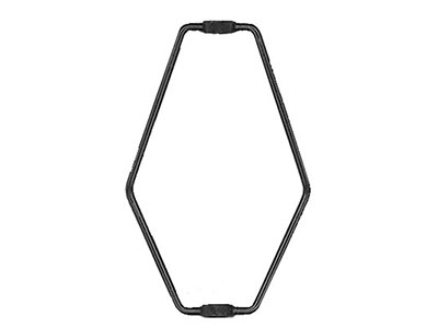 一体型ひし形ハープ140