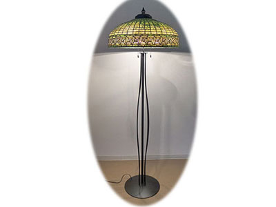 鉄灯鉄美フロアー3灯