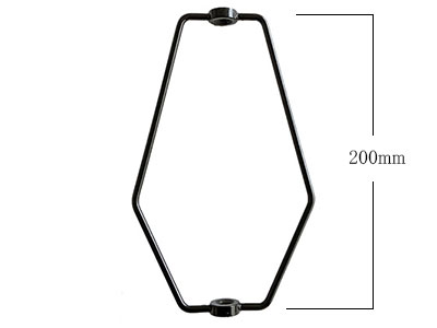 一体型ひし形ハープ200