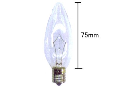 シャンデリア球 E12 40W