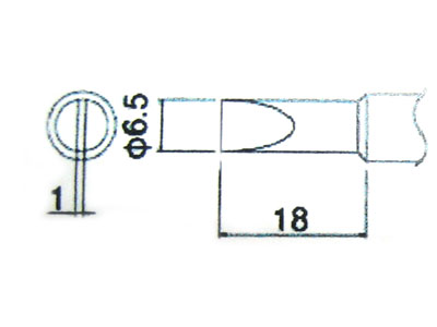 コテ先チップFX601用ED65